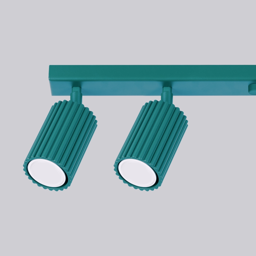 Brilagi - LED spotlamp CRESTO 6xGU10/10W/230V turkoois