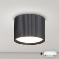 BRILAGI - LED Spotlamp STRIPY 1xGX53/15W/230V 60x82 mm zwart