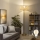 Brilagi - LED staande lamp CERIA 1xE27/20W/230V Ø 25 cm bamboe/goud