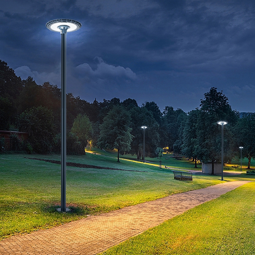 Brilagi - URBANSPARK LED-straatlamp met 3 m mast LED/120W/230V, antraciet, IP65