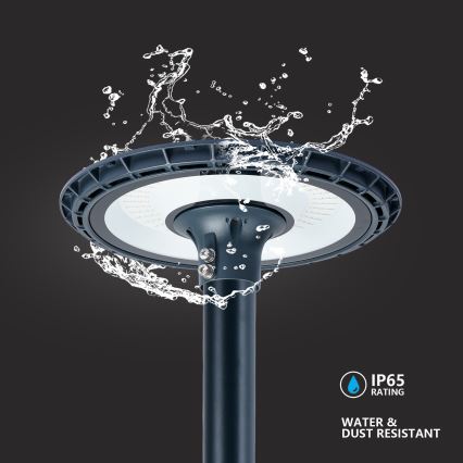 Brilagi - URBANSPARK LED-straatlamp met 3 m mast LED/120W/230V, antraciet, IP65