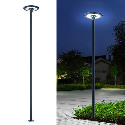 Brilagi - URBANSPARK LED-straatlamp met 4 m mast 120W/230V antraciet IP65