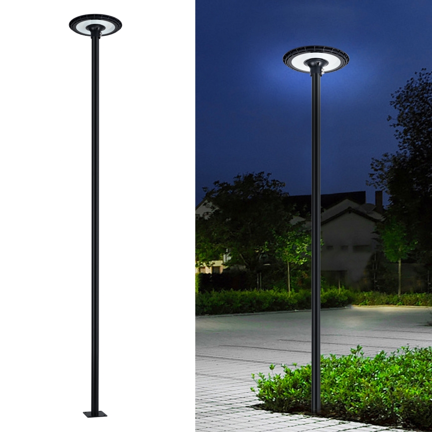 Brilagi - LED-straatlamp met 4 m paal URBANSPARK LED/120W/230V zwart IP65