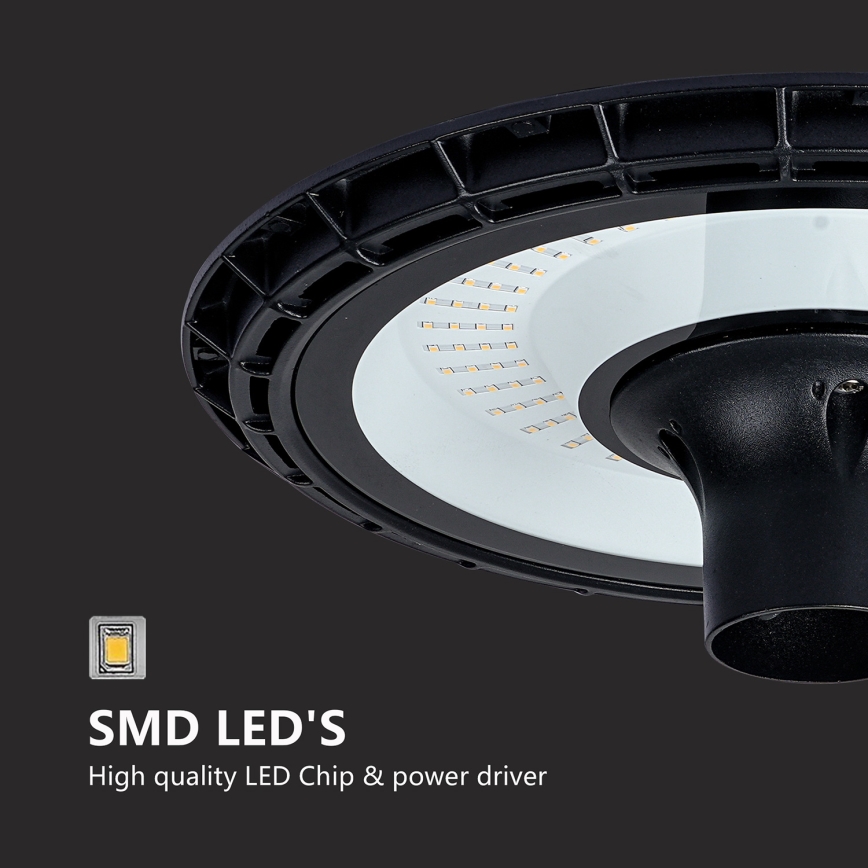 Brilagi - LED-straatlamp met paal van 3 m URBANSPARK LED/60W/230V zwart IP65