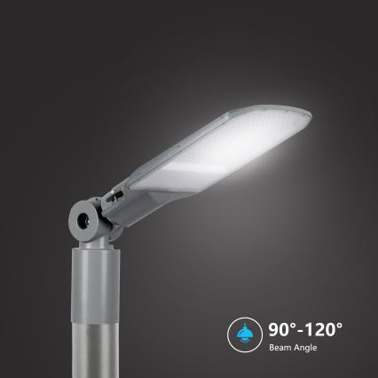 Brilagi - LED straatlamp URBANLIGHT LED/100W/230V grijs IP65