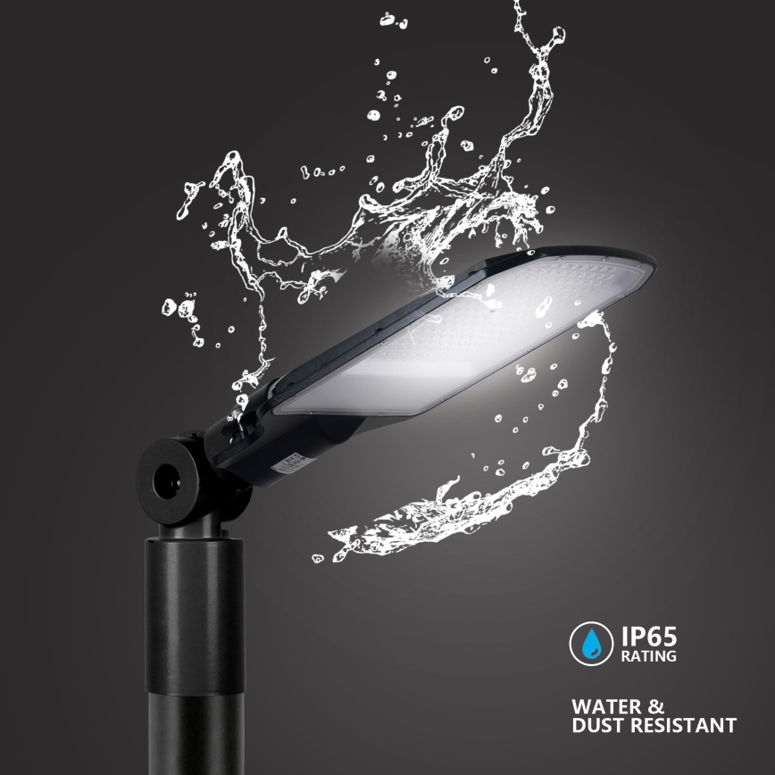 Brilagi - LED straatlamp URBANLIGHT LED/100W/230V zwart IP65