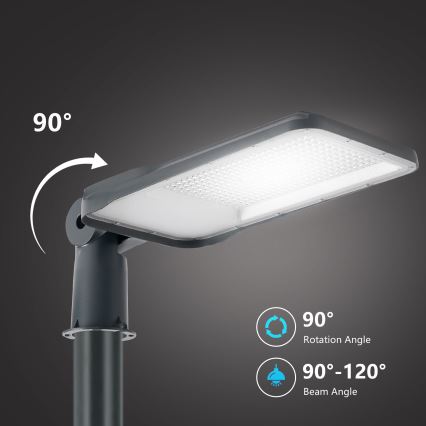 Brilagi - LED-straatlamp URBANLIGHT LED/200W/230V antraciet IP65