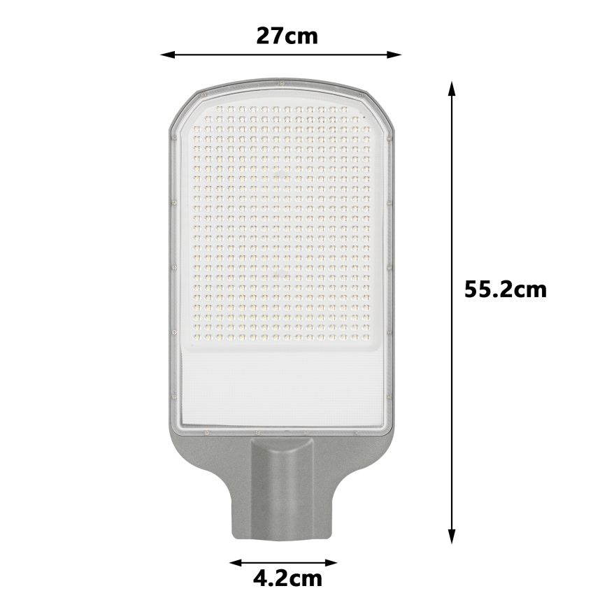 Brilagi - LED Straatlamp URBANLIGHT LED/200W/230V grijs IP65
