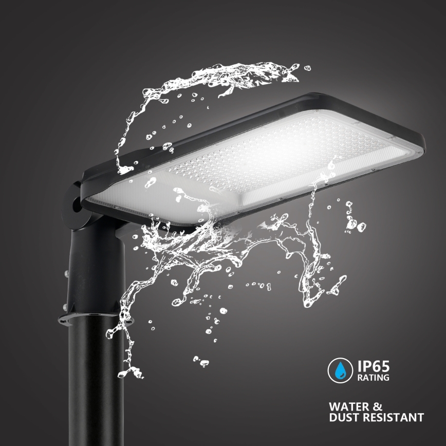Brilagi - LED-straatlamp URBANLIGHT LED/200W/230V zwart IP65