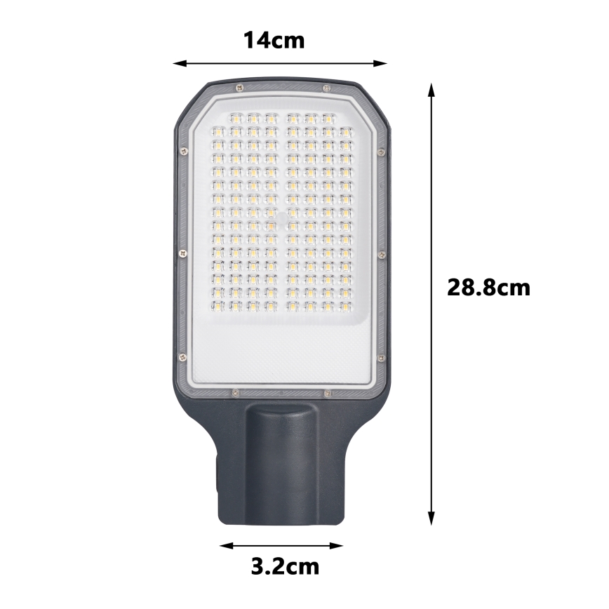 Brilagi - LED straatlamp URBANLIGHT LED/50W/230V antraciet IP65