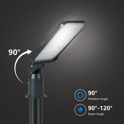 Brilagi - LED-straatlamp URBANLIGHT LED/50W/230V antraciet IP65