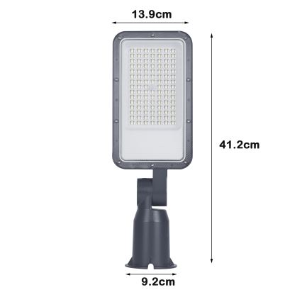 Brilagi - LED-straatlamp URBANLIGHT LED/50W/230V antraciet IP65