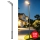 Brilagi - LED straatlamp voor buiten met 5 m paal en draaibare koppeling URBANLIGHT LED/200W/230V zwart IP65