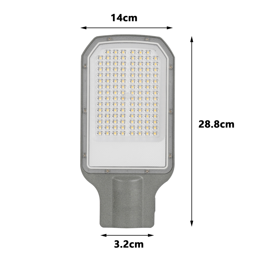 Brilagi - LED straatlamp voor buiten URBANLIGHT LED/50W/230V grijs IP65