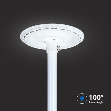 Brilagi - LED-straatlantaarn met 3 m mast URBANSPARK LED/120W/230V wit IP65