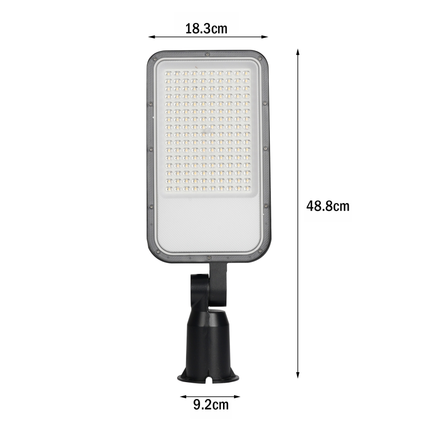 Brilagi - LED-straatlantaarn URBANLIGHT LED/100W/230V zwart IP65