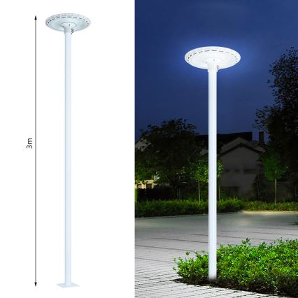 Brilagi - LED Straatlantaarn URBANSPARK LED/120W/230V wit IP65