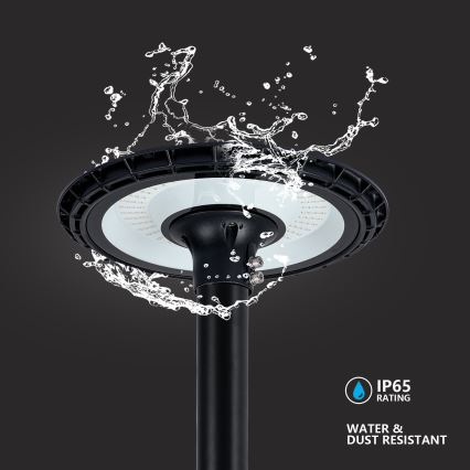 Brilagi - LED Straatlantaarn URBANSPARK LED/120W/230V zwart IP65
