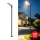 Brilagi - LED straatlantaarn voor buiten met 4 m paal en scharnier URBANLIGHT LED/200W/230V zwart IP65