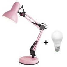 Brilagi - LED Tafel Lamp ROMERO 1xE27/10W/230V roze