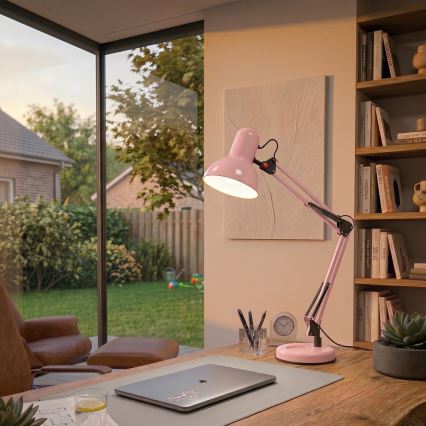 Brilagi - LED Tafel Lamp ROMERO 1xE27/10W/230V roze