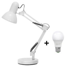 Brilagi - LED Tafel Lamp ROMERO 1xE27/10W/230V wit