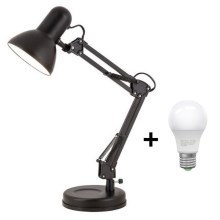 Brilagi - LED Tafel Lamp ROMERO 1xE27/10W/230V zwart