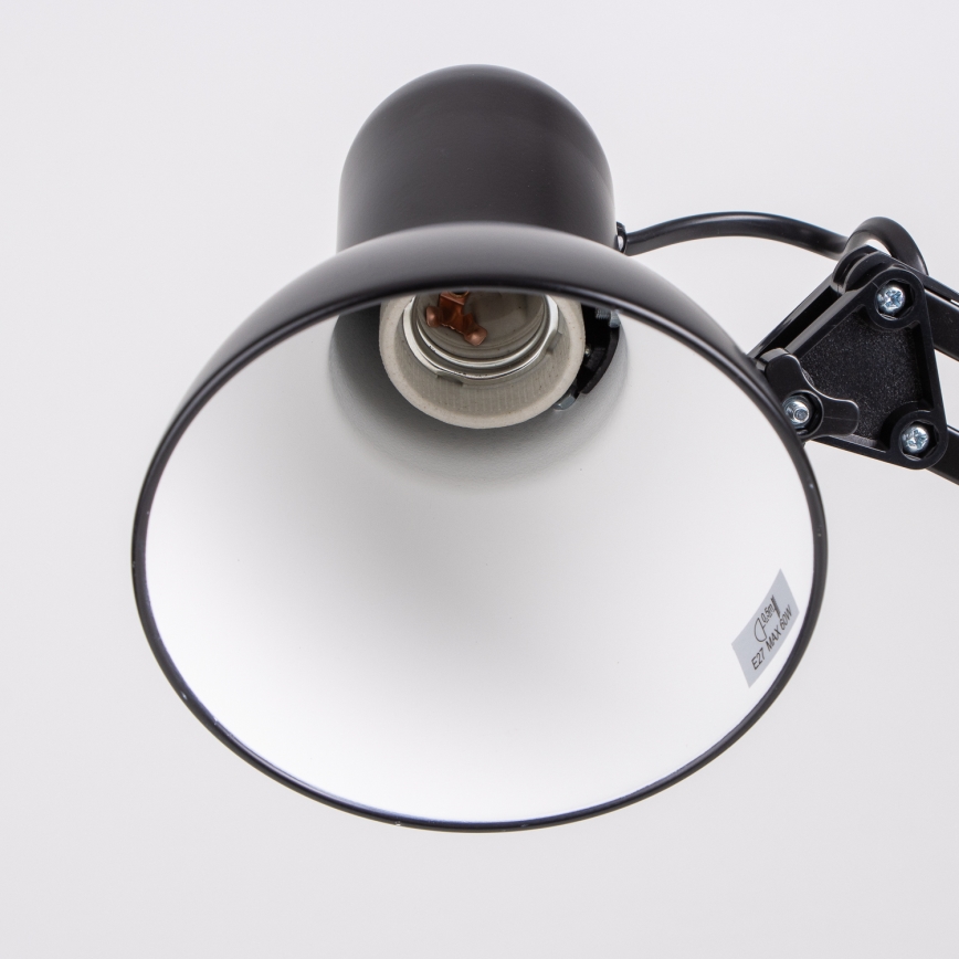 Brilagi - LED Tafel Lamp ROMERO 1xE27/10W/230V zwart