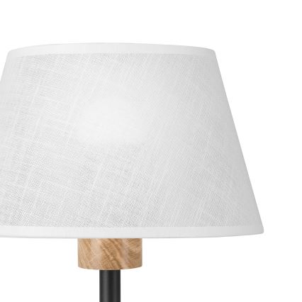 Brilagi - LED Tafellamp ANTHONY 1xE27/60W/230V eiken/wit