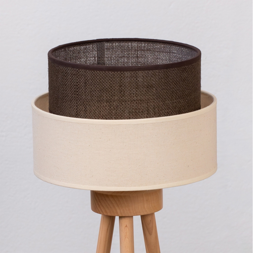 Brilagi - LED tafellamp Boho-stijl 1xE27/15W/230V crème/bruin