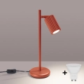Brilagi - LED-tafellamp CRESTO 1xGU10/10W/230V rood