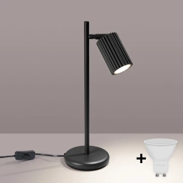 Brilagi - LED tafellamp CRESTO 1xGU10/10W/230V zwart