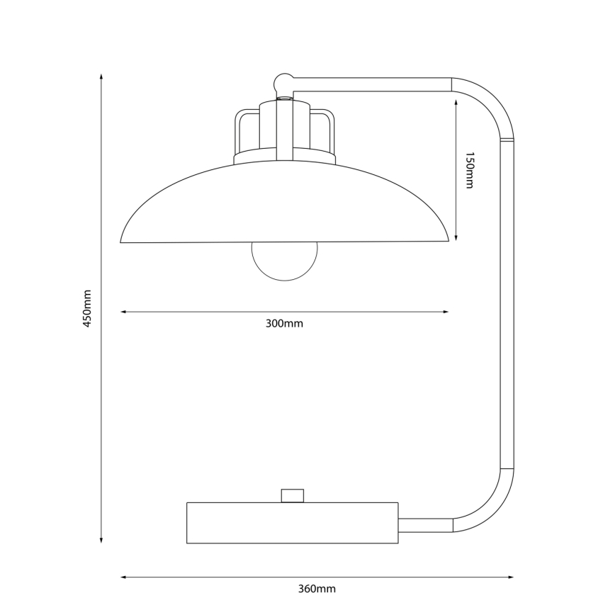 Brilagi - LED Tafellamp FLAMENGO 1xE27/60W/230V beige