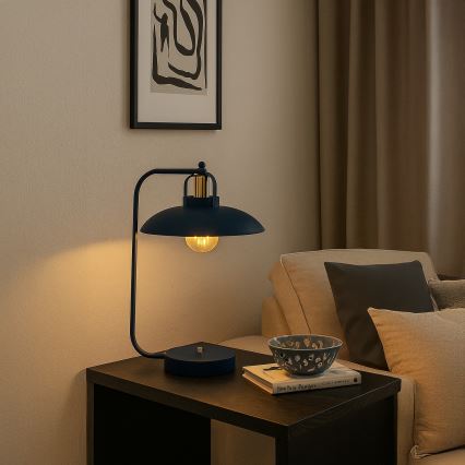 Brilagi - LED Tafellamp FLAMENGO 1xE27/60W/230V blauw