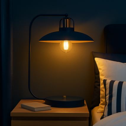 Brilagi - LED Tafellamp FLAMENGO 1xE27/60W/230V blauw