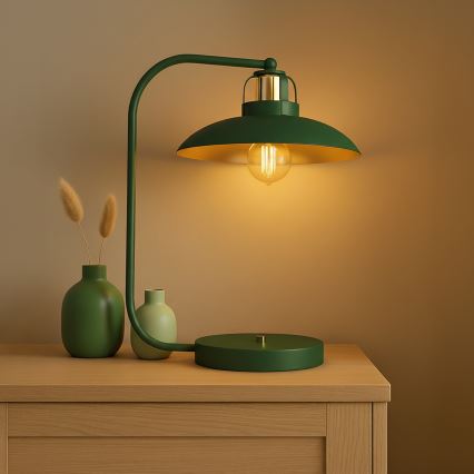 Brilagi - LED Tafellamp FLAMENGO 1xE27/60W/230V groen