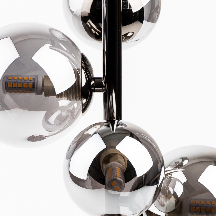 Brilagi - LED Tafellamp MILLA 4xG9/3W/230V glanzend chroom/gerookt