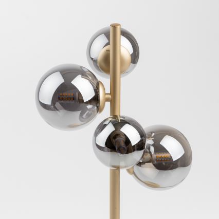 Brilagi - LED Tafellamp MILLA 4xG9/3W/230V goud/gerookt