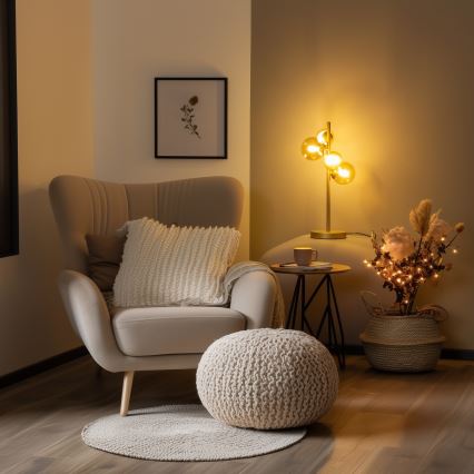 Brilagi - LED Tafellamp MILLA 4xG9/3W/230V goud