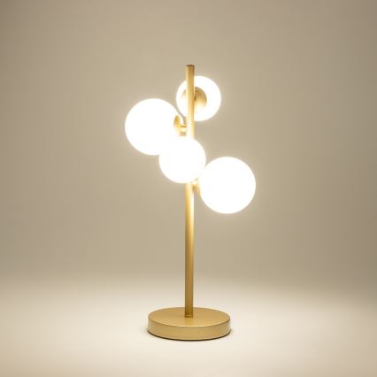 Brilagi - LED Tafellamp MILLA 4xG9/3W/230V goud/wit