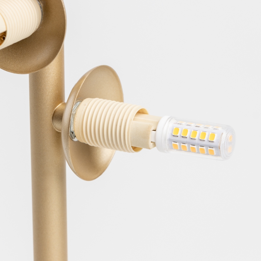 Brilagi - LED Tafellamp MILLA 4xG9/3W/230V goud/wit