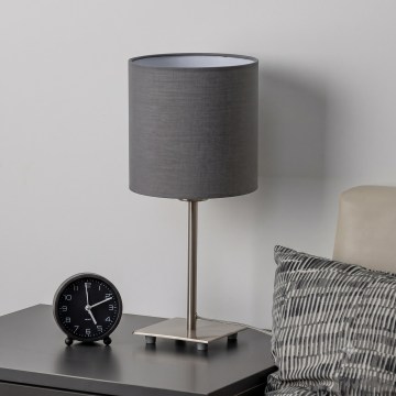 Brilagi - LED tafellamp NUBILA 1xE27/60W/230V antraciet