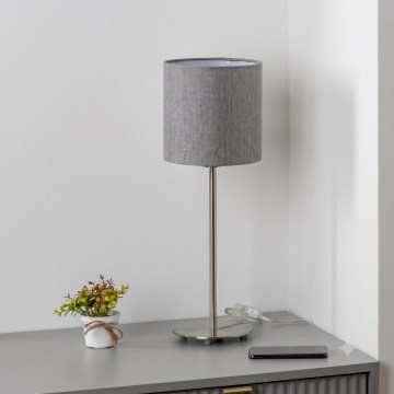 Brilagi - LED tafellamp NUBILA 1xE27/60W/230V antraciet