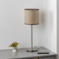 Brilagi - LED tafellamp NUBILA 1xE27/60W/230V bruin