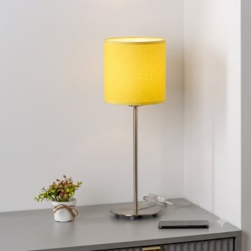 Brilagi - LED-tafellamp NUBILA 1xE27/60W/230V geel