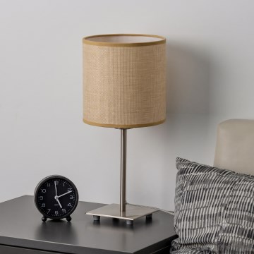 Brilagi - LED tafellamp NUBILA 1xE27/60W/230V lichtbruin