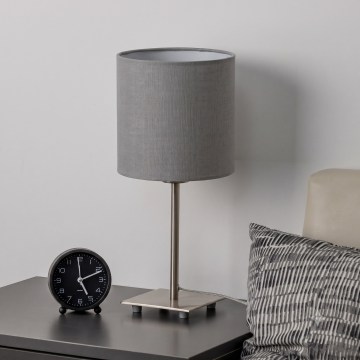 Brilagi - LED tafellamp NUBILA 1xE27/60W/230V lichtgrijs