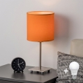 Brilagi - LED-tafellamp NUBILA 1xE27/60W/230V oranje