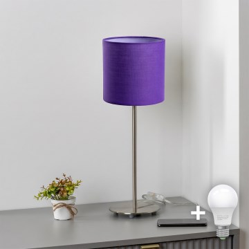 Brilagi - LED-tafellamp NUBILA 1xE27/60W/230V paars