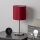 Brilagi - LED tafellamp NUBILA 1xE27/60W/230V pompeïsch rood